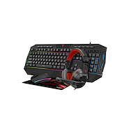 TARGA KIT TGKM210K TECLADO+MOUSSE+AURICULAR GAMER