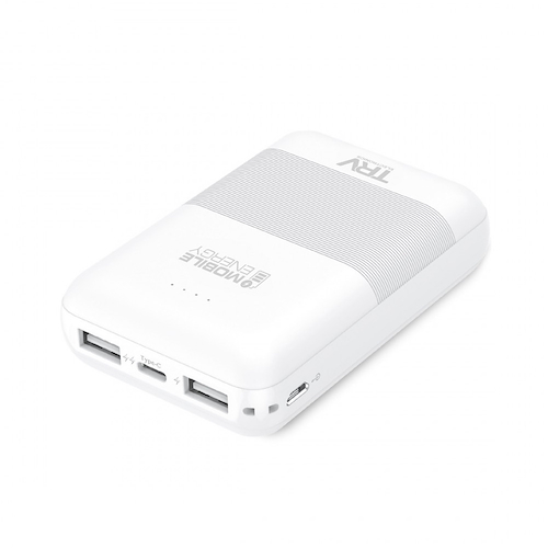 TRV DISPOSITIVOS ELECTRONICOS BBP104 CARGADOR PORTATIL 10000MA USB A/MICRO/TIPO C ION/LITIO