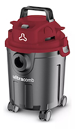 ULTRACOMB AS-4305 ASPIRADORA FILTRO HEPA TAMBOR 14LTS SIN BOLSA  POLVO/AGUA