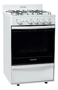 VOLCAN 87643V COCINA 55CM BLANCA ENCENDIDO Y LUZ