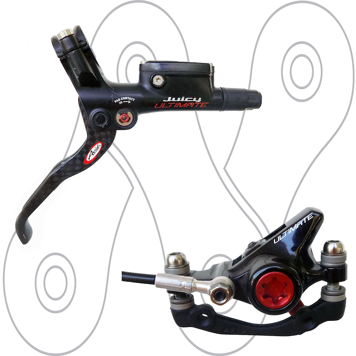 Freno a disco hidraulico Avid Juicy Ultimate, rotor 160 mm - $ 177.870