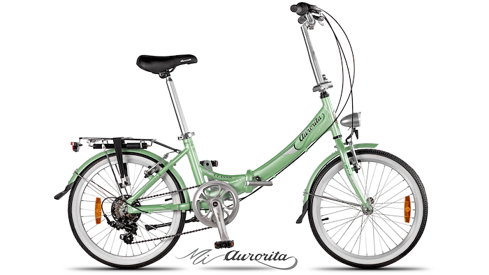 Bicicleta Plegable Aurora Classic Rodado 20 - $ 608.004