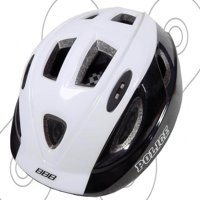 Casco niño BBB BHE-37 boogy policia - $ 49.130