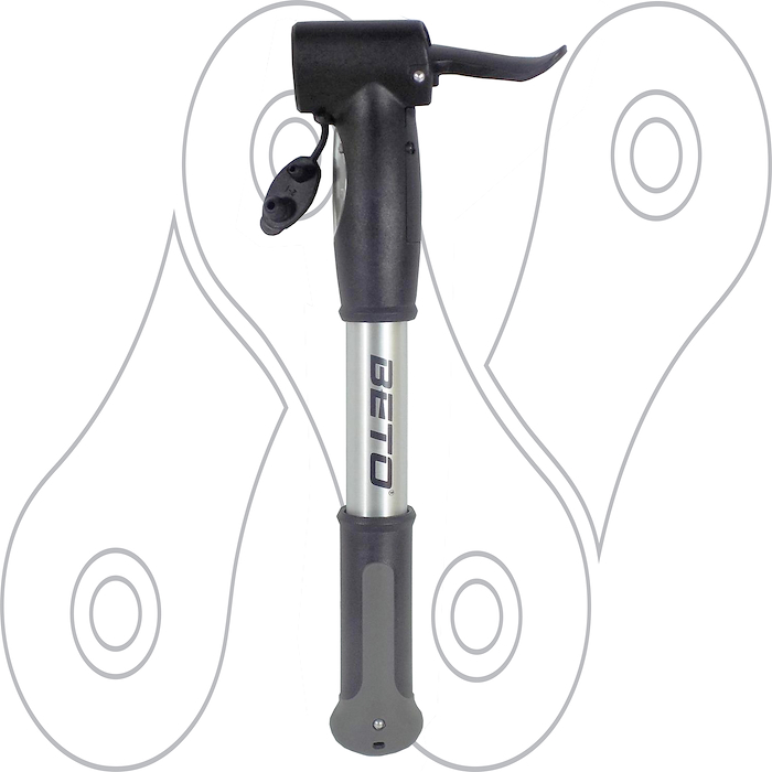 Inflador de mano Beto CLD-024NAG (doble accion,c/ manometro) - $ 23.586