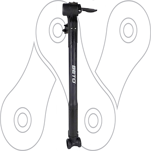 Inflador de mano Beto CFM-002S de doble valvula, al cuadro - $ 16.470