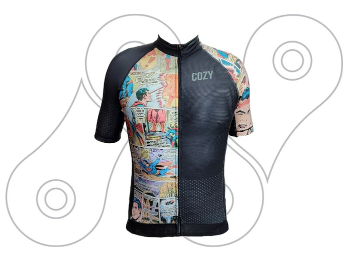 Jersey manga corta CozySport  Select Comic - $ 33.600