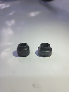 cono de maza tipo shimano negros sin orings del o tras x 1