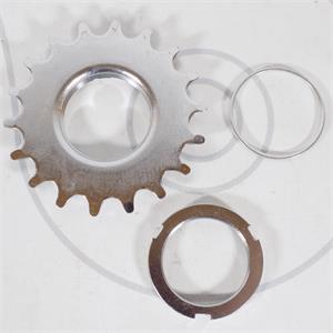 Piñones Fijos Fixie con contratuerca de 18 dientes