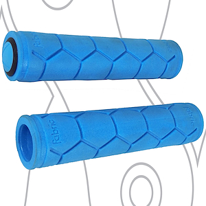 Puños mtb Fabric Push-On 100% silicona