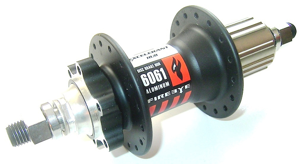 Maza dirt/street trasera R-12 36ag 12mm tuerca