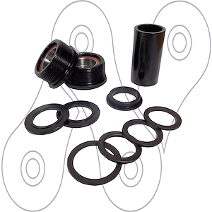 Caja pedalera BMX/freestyle Glint Euro 19mm