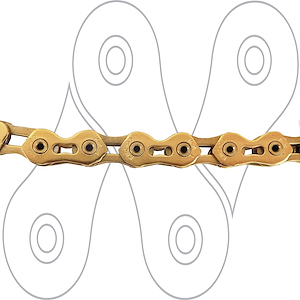 Cadena KMC Fixie Single speed K1SL-W 100L - $ 44.535