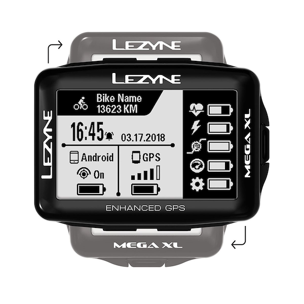 Gps Lezyne Mega XL Velocidad Cadencia y Cardio