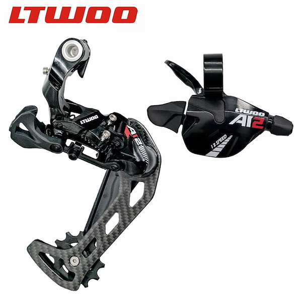 Pata de cambio + Shifter Ltwoo A12 12V Carbon Series