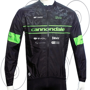 Campera rompeviento Team Cannondale
