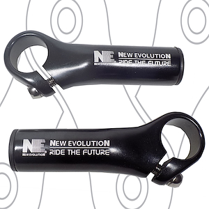 Cuernos (Bar Ends) New Evolution NE-17 (Color Negro)