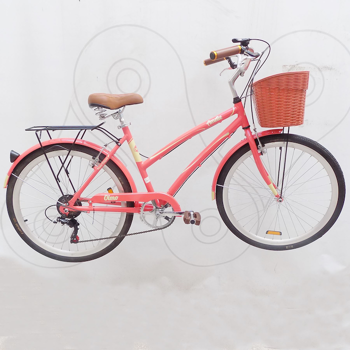 Bicicleta Paseo Dama 6v Olmo Aluminio - $ 604.448