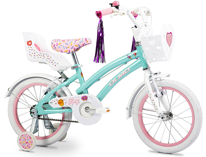 Bicicleta Rodado 16 Imp, Niñas Olmo Tiny Friends - $ 255.945