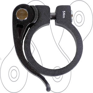 Collar Pro Bikegear con cierre rapido 31.8 mm