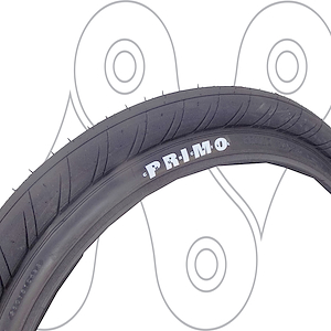 Cubierta Primo Churchill Tire 20x2.45 Negro - $ 66.066