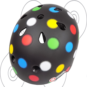 Casco niño SBK Cool Lunares regulable