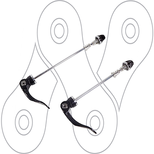Cierre rapido mtb Sram X.9