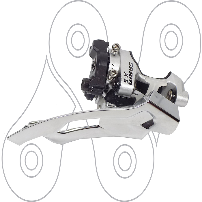 Descarrilador Sram X.5 de 3 velocidades - $ 26.460