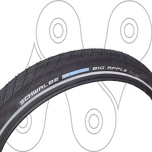 Cubierta Schwalbe 20x2.15 Big Apple Race Guard