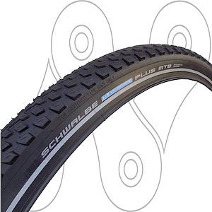 Cubierta Bicicleta Mtb Schwalbe Marathon Plus 26 X 2.10 Bora