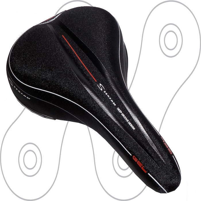 Asiento mtb Serfas MSC-226 (gel, Lycra®, hombre) - $ 36.410