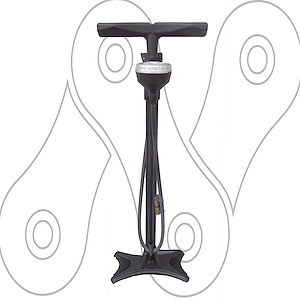 Inflador de pie Digital Serfas PD-200
