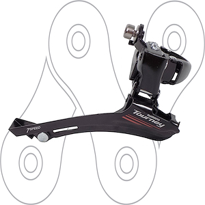 Descarrilador Ruta Shimano Tourney FD-A070-A  2x7v