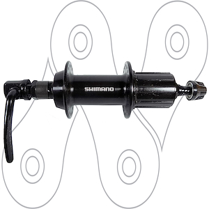 Maza trasera Shimano FH-TX500-8 de 36 agujeros