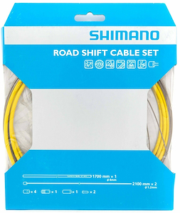 Set de cables inoxidable + fundas de cambio Shimano