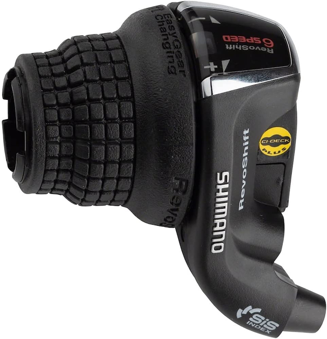 Shifter revoshift Shimano Tourney SL-RS35-6R de 6 vel - $ 15.475