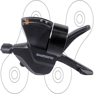 Shifter Manija de cambio izquierdo Shimano de 3 vel