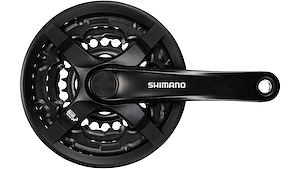 Plato palanca Shimano FC-TY501 6/7/8v (cubre cadena)