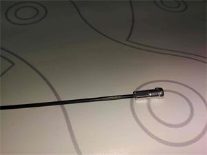 Rayo redondo recto 272mm del der shimano