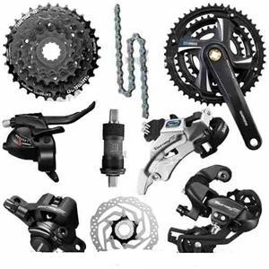 Grupo mtb Shimano Tourney TX800 24v (con freno a disco) - $ 164.257