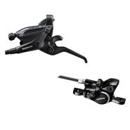 Manija de freno Mtb Shimano Altus ST-EF505-3L/BR-M315-F