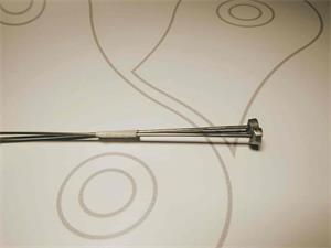 Rayos shimano delantero y Trasero WH-MT15-A, F15  287.5mm (1