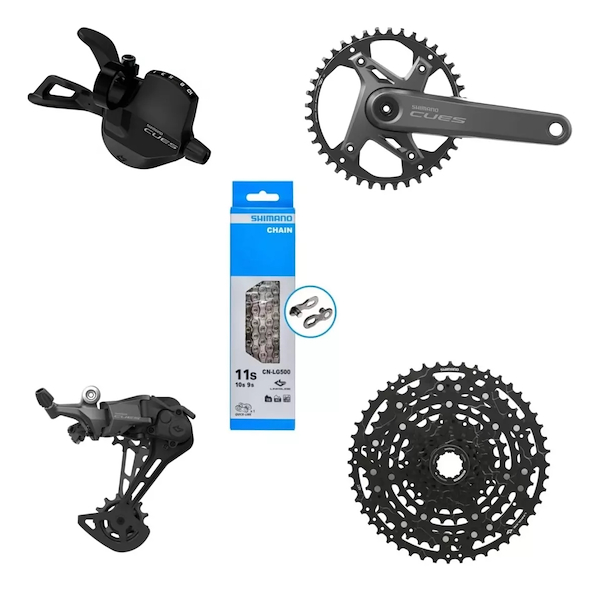 Grupo Shimano Cues 10v Monoplato 40T