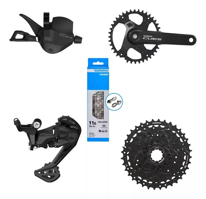Grupo Shimano Cues 9v monoplato 40T 181.751 Nodari
