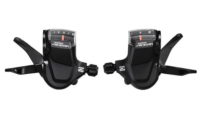 Shifters Mtb Shimano Acera SL-M3000 (Par 3x9v, en caja) - $ 87.006
