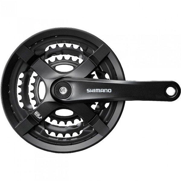 Plato palanca Shimano FC-TY501 6/7/8v (cubre cadena)