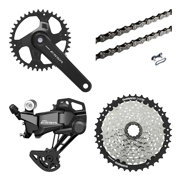 Grupo Shimano ESSA 1x8v 40T