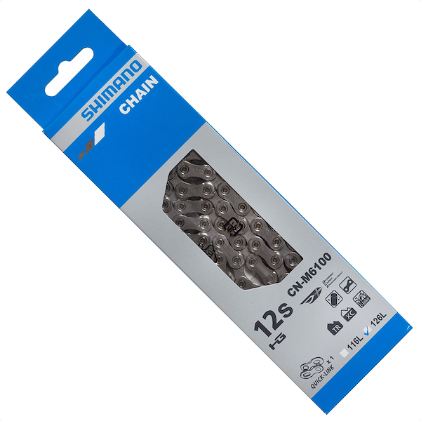 Cadena CN-M6100 Deore 12v Y 126 eslabones