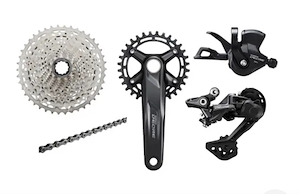 Grupo Shimano Deore M6100 12v (s/ frenos)