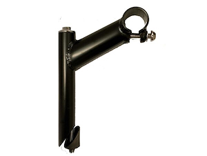 Stem 22.2 acero sin agujero pasa cable Negro