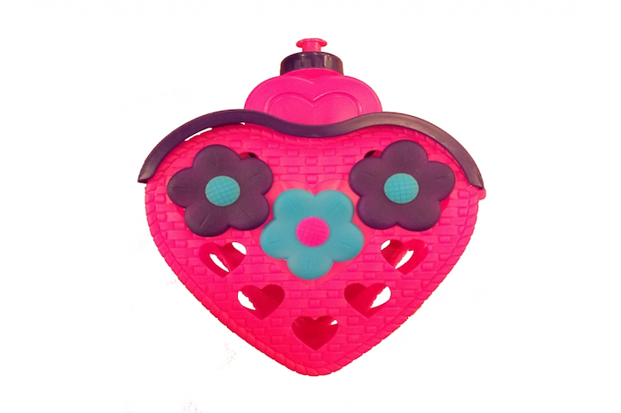Canasto nena r16-20 diseño corazon con Caramañola - $ 10.915